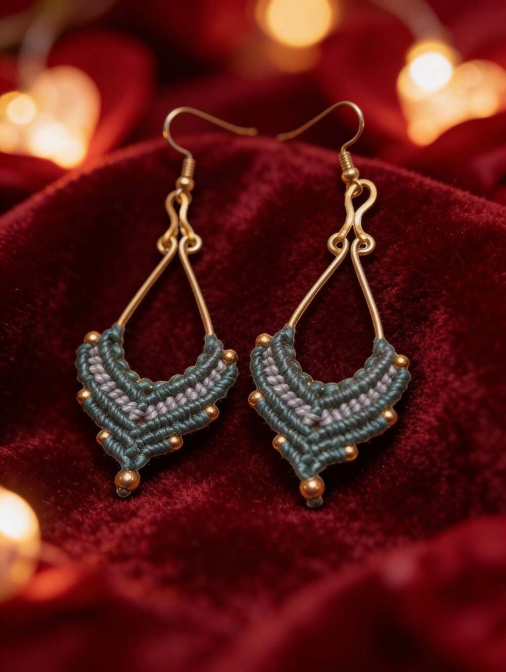 Macrame Earrings - H